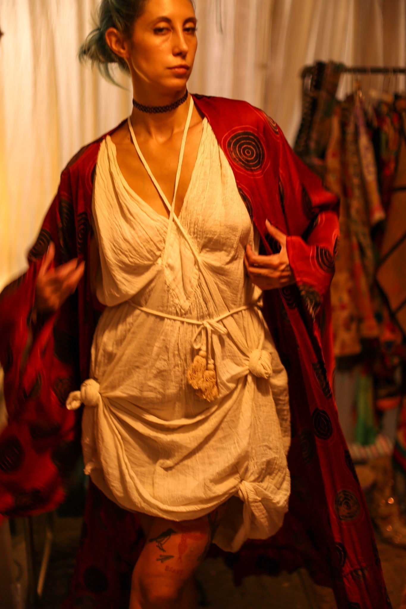 XXL WING SILK KIMONO - MOMO STUDIO BERLIN - Berlin Concept Store - sustainable & ethical fashion
