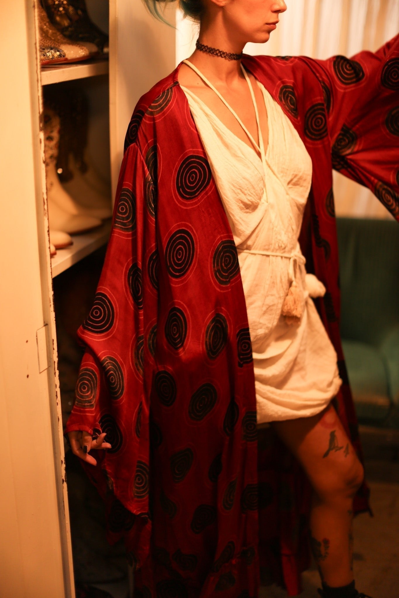 XXL WING SILK KIMONO - MOMO STUDIO BERLIN - Berlin Concept Store - sustainable & ethical fashion