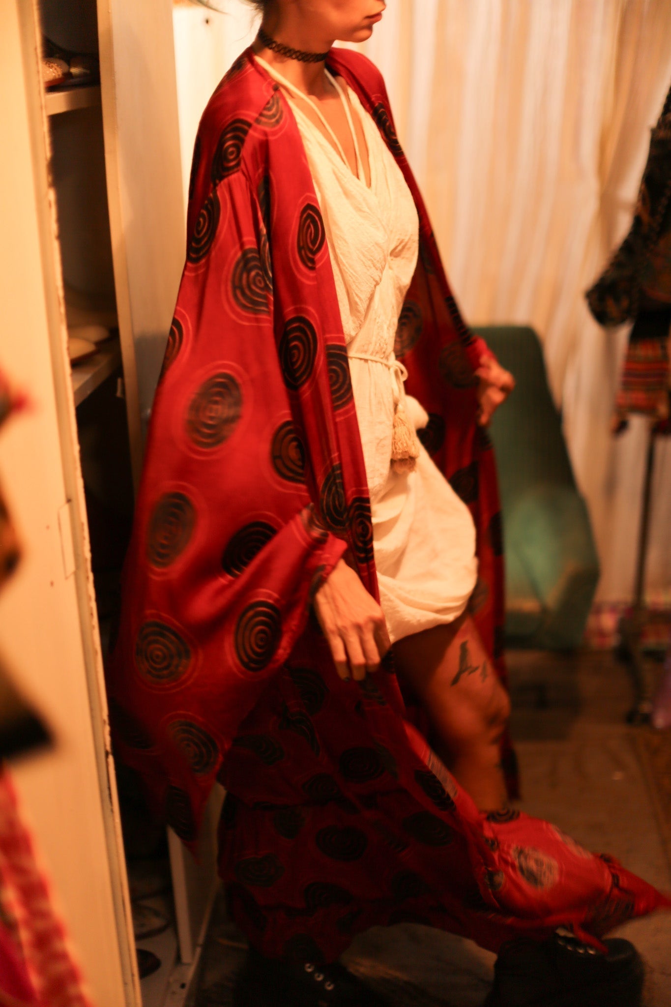 XXL WING SILK KIMONO - MOMO STUDIO BERLIN - Berlin Concept Store - sustainable & ethical fashion