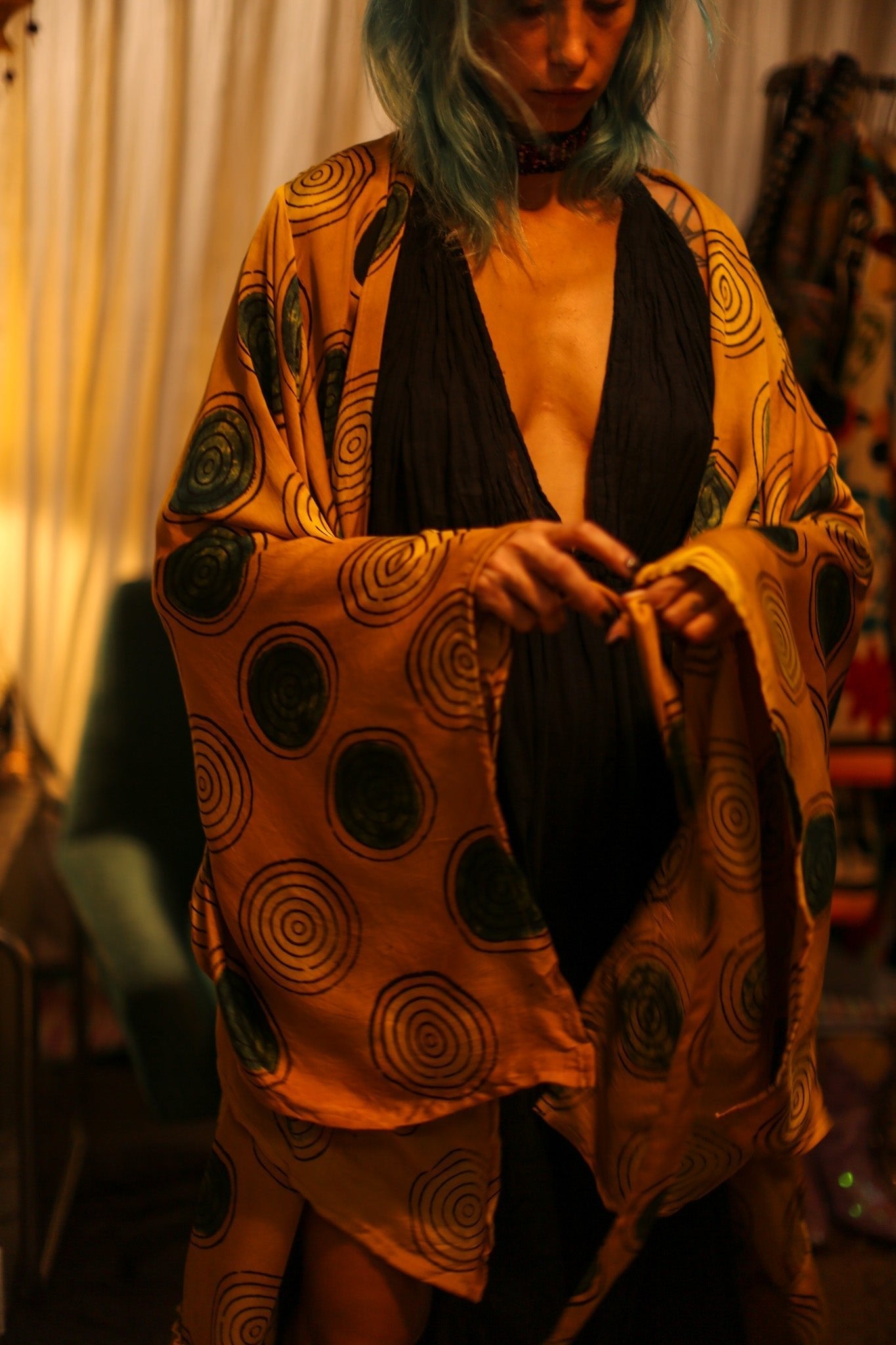 XXL WING SILK KIMONO OPHELIA - MOMO STUDIO BERLIN - Berlin Concept Store - sustainable & ethical fashion