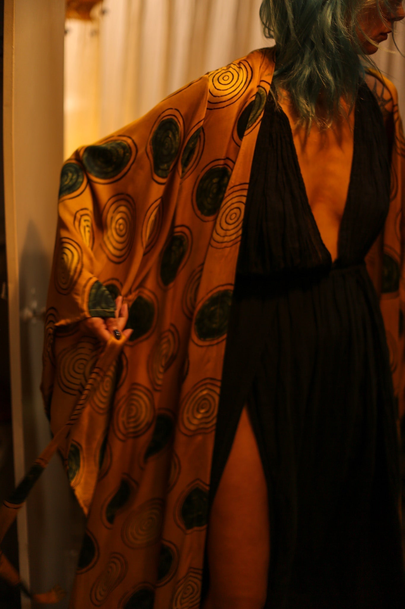 XXL WING SILK KIMONO OPHELIA - MOMO STUDIO BERLIN - Berlin Concept Store - sustainable & ethical fashion