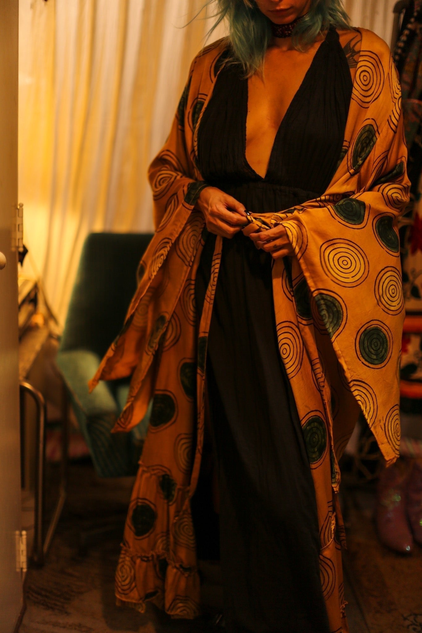 XXL WING SILK KIMONO OPHELIA - MOMO STUDIO BERLIN - Berlin Concept Store - sustainable & ethical fashion