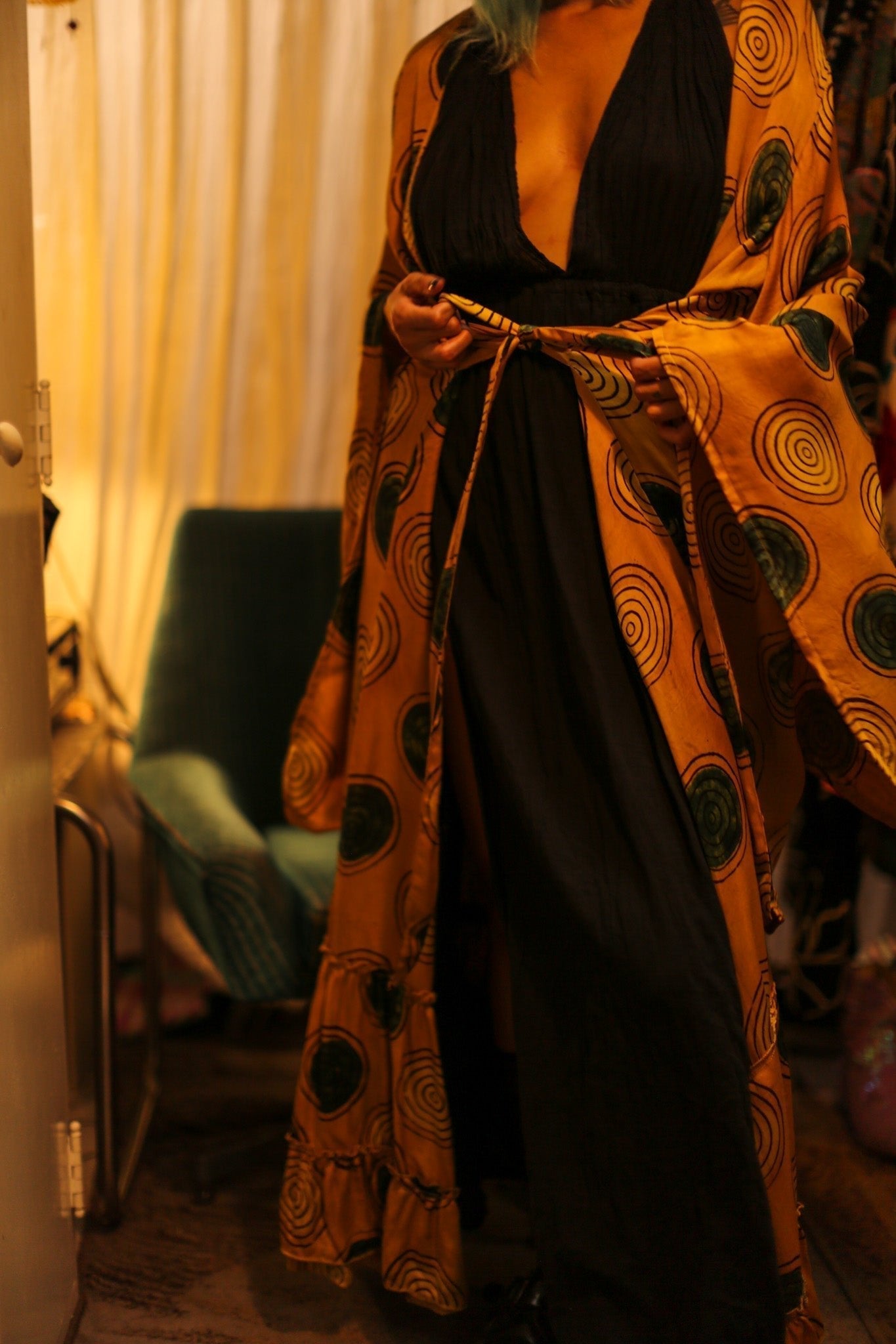 XXL WING SILK KIMONO OPHELIA - MOMO STUDIO BERLIN - Berlin Concept Store - sustainable & ethical fashion
