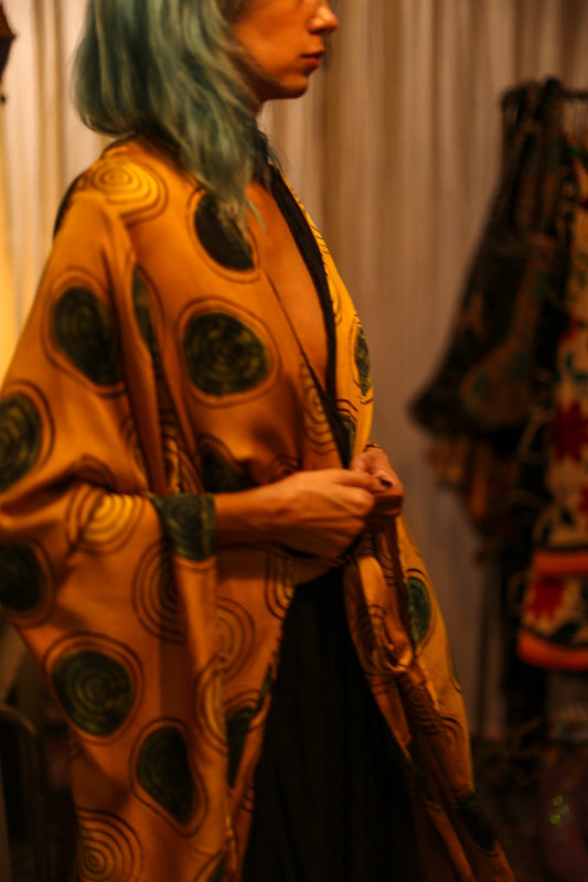 XXL WING SILK KIMONO OPHELIA - MOMO STUDIO BERLIN - Berlin Concept Store - sustainable & ethical fashion
