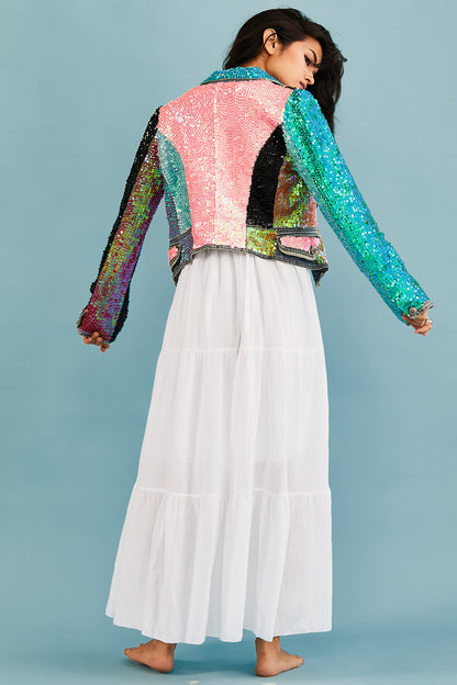 Embroidered Sequin Jacket
