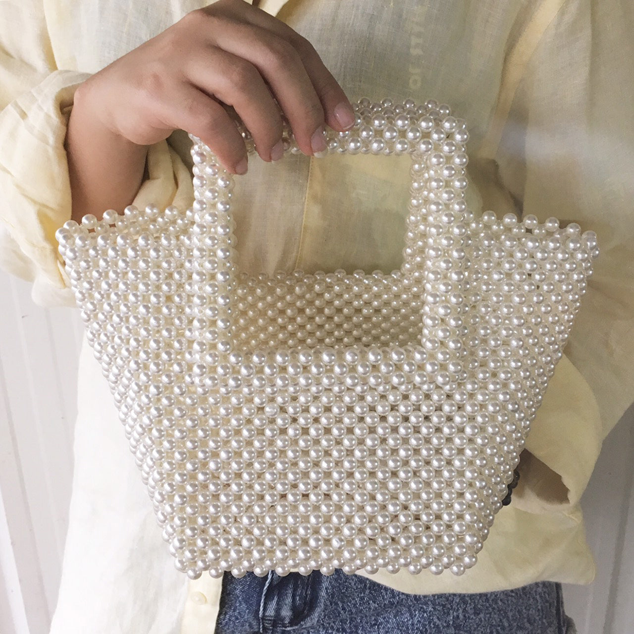Boho Beaded Bag Celine
