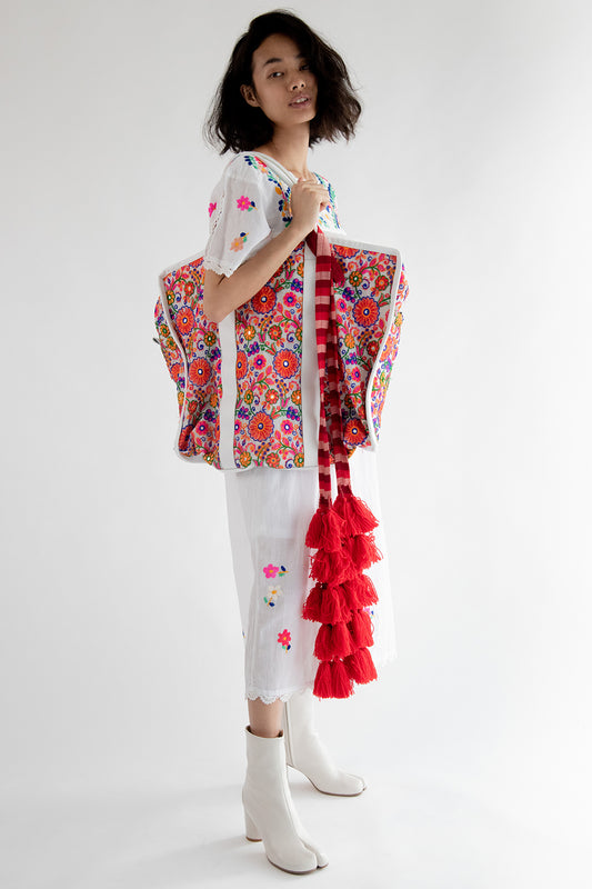 Embroidery Weekender Bag FREE PEOPLE