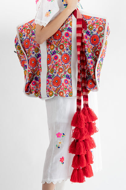 Embroidered Weekender Gigi