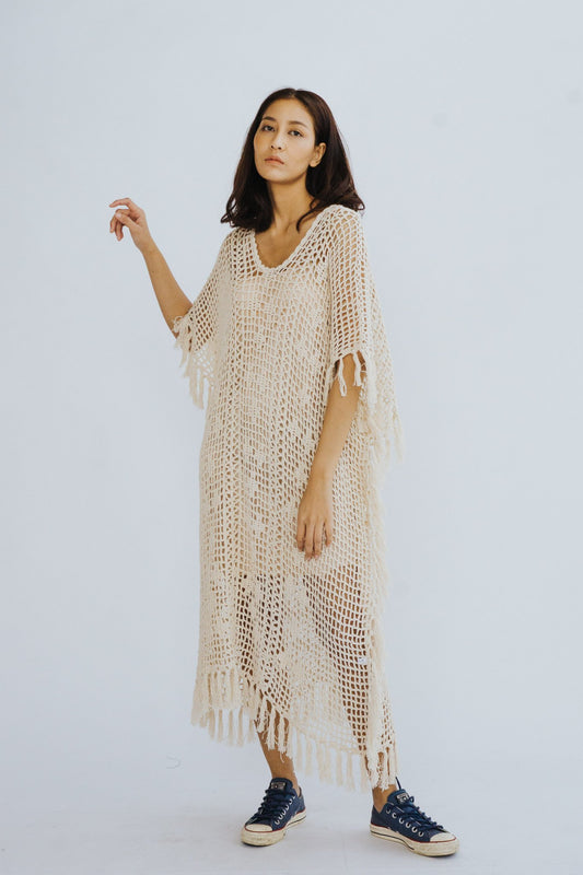 CROCHET KAFTAN SASKI MOMO NEW YORK