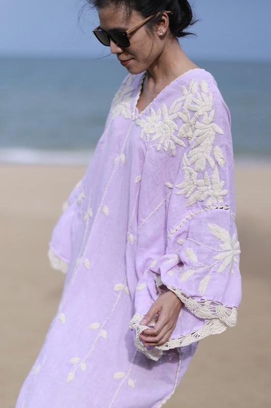 EMBROIDERED KAFTAN NATALIE MOMO NEW YORK