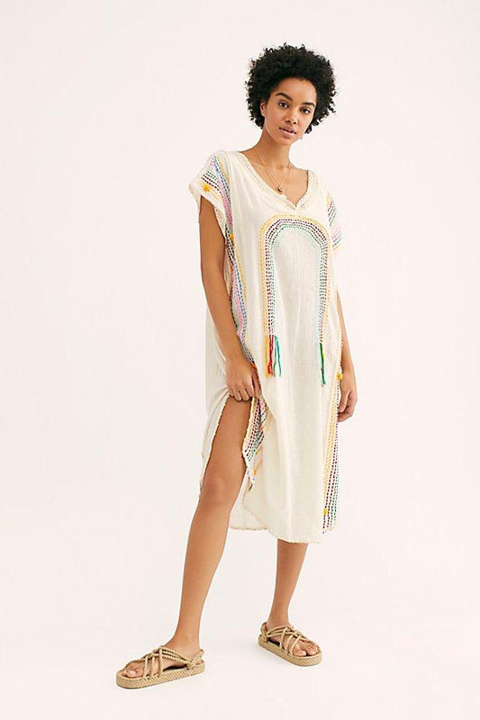 EMBROIDERED KAFTAN NUTSU MOMO NEW YORK