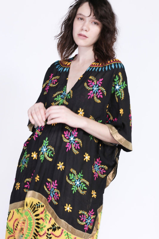 EMBROIDERED KAFTAN TILO MOMO NEW YORK