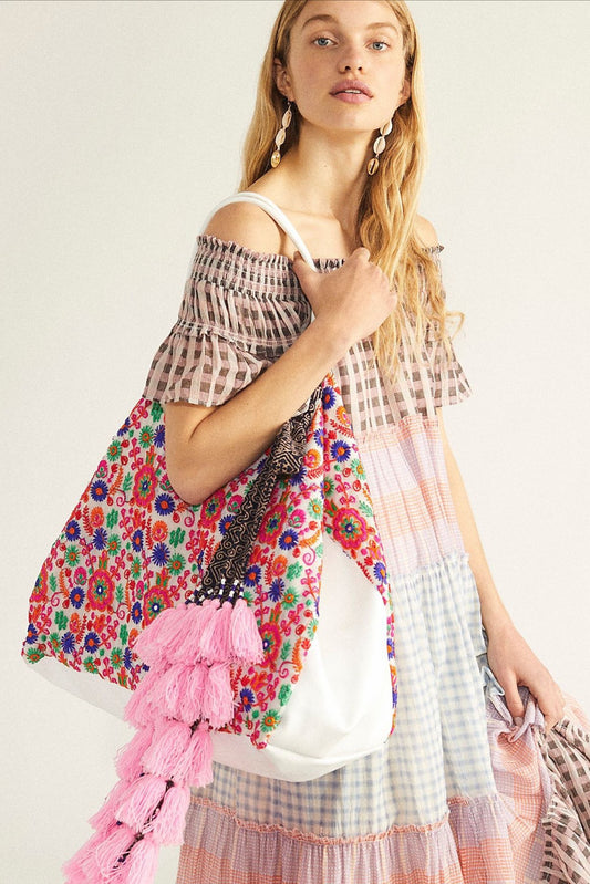 Boho Chic Embroidered Bag Lara