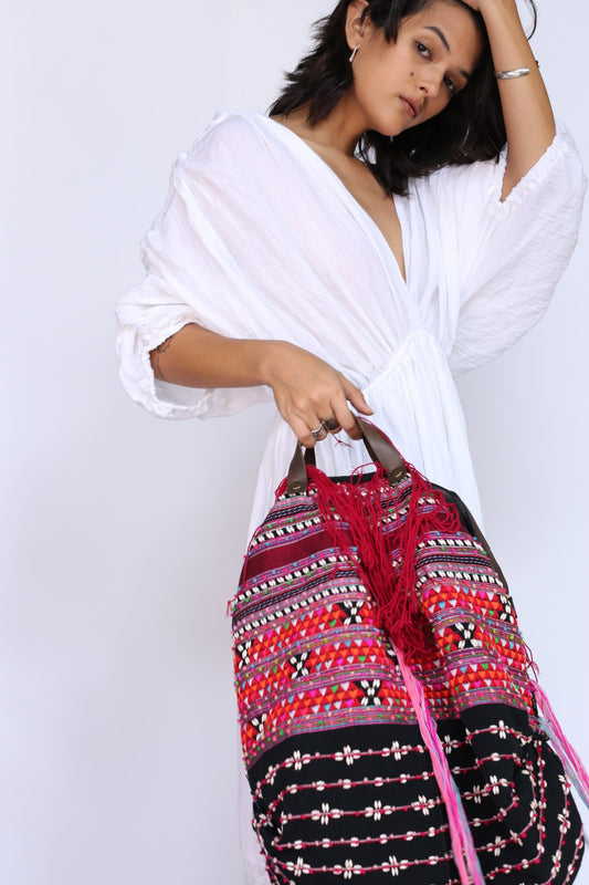 MOMONEWYORK FREE PEOPLE Tribal Hobo Cross Body Bag Jane