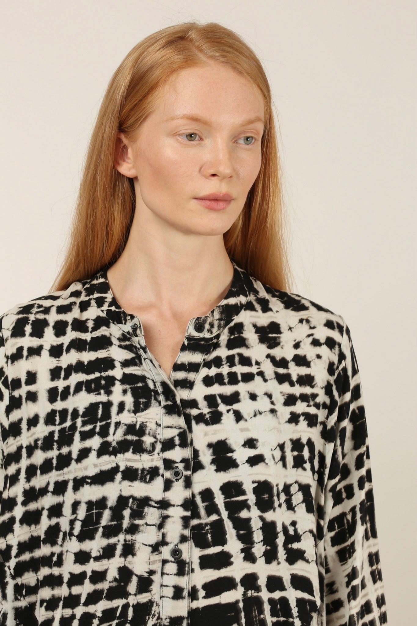 KIRAZ COTTON DRESS - sustainably made MOMO NEW YORK sustainable clothing, dress slow fashion