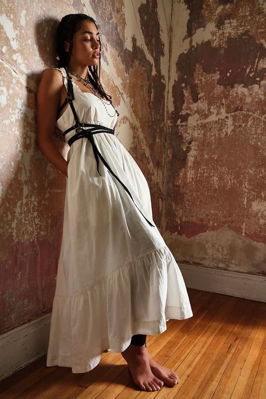MAXI DRESS ALTO - sustainably made MOMO NEW YORK sustainable clothing, dress slow fashion