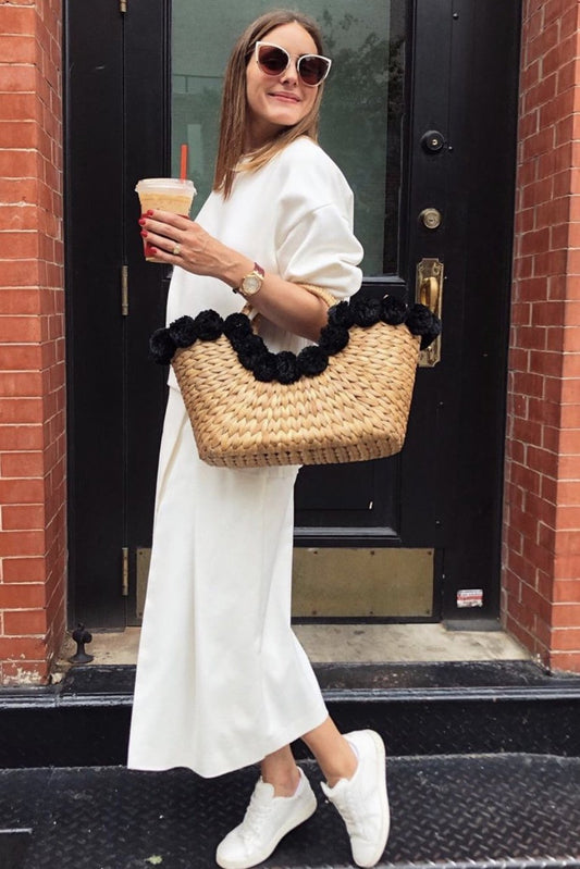 SUMMER POM POM BASKET MAYA MOMO NEW YORK